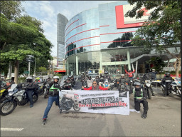 MPM Honda Jatim Lepas Rombongan Big Bike Menuju Honda Bikers Day 2025 di Garut