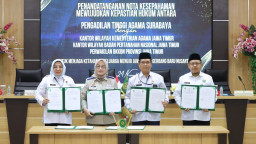Perkuat Ketahanan Keluarga Lewat Kepastian Aset, Kanwil BPN Jatim dan PTA Surabaya Resmi Teken MoU