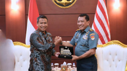 Kunjungan Kerja PT SGN dan Kementerian Pertanian ke Mako Lantamal V Surabaya Perkuat Sinergi Hilirisasi Perkebunan Tebu