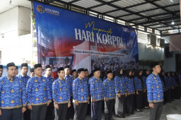 Peringati HUT ke-54 KORPRI, Kepala Kantah BPN Tulungagung Ajak ASN Jadi Pelopor Inovasi Pelayanan Publik