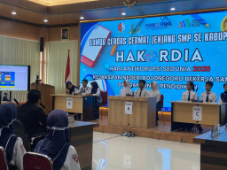 Tanamkan Integritas Dini, Kejari Bojonegoro Gelar Cerdas Cermat Antikorupsi, Diikuti 110 SMP