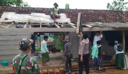 Puting Beliung Terjang Sumenep, Rumah Warga dan Pesantren Alami Kerusakan