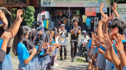 Pulang ke Gresik, Dua Jawara Panjat Tebing SEA Games Tebar Motivasi Kepada Atlet Muda