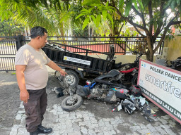 Tabrakan Maut di Jalan Deandles Panceng Gresik, Dua Pengendara Motor Meninggal Dunia