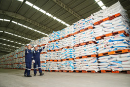 236 Ribu Ton Pupuk Subsidi Disediakan Petrokimia Gresik, Stok Pupuk Nasional Aman