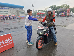 Komunitas Honda Malang Turut Memeriahkan Peluncuran Regional All New Honda Vario 125