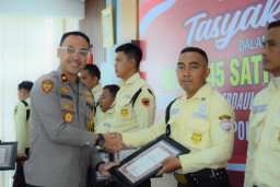 Polres Gresik Perkuat Sinergi Keamanan Lewat Tasyakuran HUT Satpam ke-45