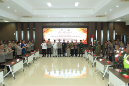 Apel Akbar dan Doa Lintas Iman, Polres Gresik Perkuat Pengamanan Malam Tahun Baru 2026