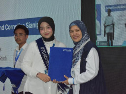 Pelindo SPMT Beri Bekali dan Lepas 71 Peserta Magang