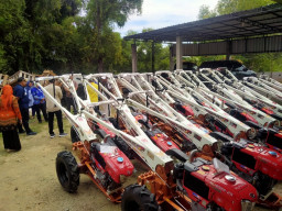 Mesin Hand Traktor Dinas Pertanian Sampang Digondol Maling, Satreskrim Lakukan Penyelidikan