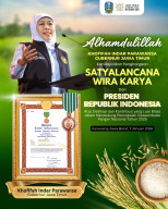 Wujudkan Jatim Lumbung Pangan Nasional, Gubernur Khofifah Terima Satyalancana Wira Karya dari Presiden Prabowo
