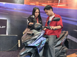 Lautan Manusia Padati Launching All New Honda Vario 125 di Sidoarjo, Denny Caknan Hipnotis Ribuan Pengunjung
