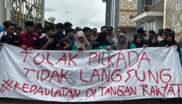 BEM PGRI Sumenep Geruduk DPRD, Tolak Keras Wacana Pilkada Tidak Langsung