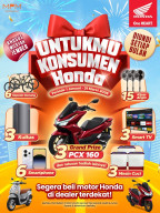 Warga Jember Merapat! Beli Motor Honda Sekarang, Berpeluang Bawa Pulang Honda PCX160 Gratis