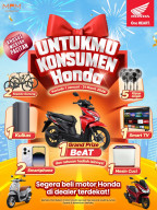 Beli Motor Berhadiah Motor! MPM Honda Jatim Gelar Program Undian Untukmu Konsumen Honda Khusus Warga Pacitan
