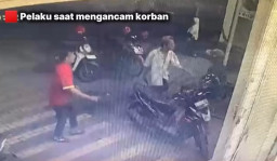 Ancam Pedagang Pentol dengan Celurit, Warga Surabaya Ditangkap Polisi di Gresik