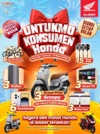 Program Apresiasi “Untukmu Konsumen Honda” Kembali Digelar di Madiun, Hadiah Utama Scoopy Menanti