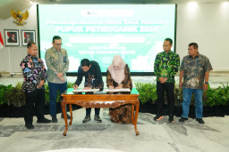 Petrokimia Gresik Gandeng 78 Mitra untuk Pastikan Pasokan Pupuk Organik Bersubsidi 2026