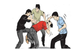 Maling asal 'Meksiko' Jadi Bulan-bulanan Warga dan Pelajar di Margorukun Surabaya