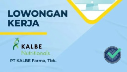 PT Kalbe Farma Tbk Buka Rekrutmen Terbaru Januari 2026