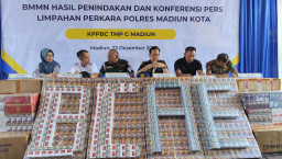 Sepanjang 2025, Bea Cukai Madiun Tindak 181 Kasus Cukai Ilegal
