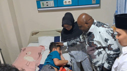 MenHAM Pigai Jenguk Korban Dugaan Keracunan MBG di Mojokerto, Tekankan Pemulihan Psikologis