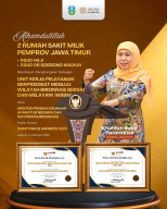 Dua RSUD Pemprov Jatim Sabet Predikat WBBM 2025, Gubernur Khofifah: Bukti Nyata Birokrasi Bersih