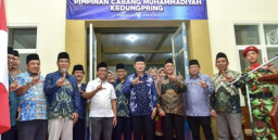 Sambut Ramadan, Bupati Lamongan Resmikan Gedung Dakwah Muhammadiyah Cabang Kedungpring