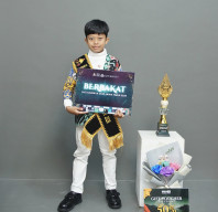 Lawan Arus Modernisasi, Ar Vino Harumkan Nama Gresik Lewat Gelar Duta Budaya Cilik Berbakat Jatim 2026