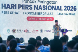 Cak Imin di Puncak HPN 2026: Pers Tak Boleh Berjuang Sendiri Hadapi Disrupsi Digital