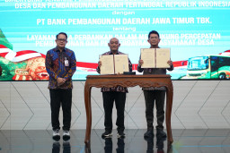 Bank Jatim Gandeng Kemendes PDT RI, Percepat Pembangunan dan Pemberdayaan Ekonomi Desa