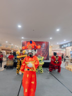 Lunar Fest Icon Mall Gresik Hadirkan Kemeriahan Imlek dengan Atraksi Barongsai dan Naga Liang Liong