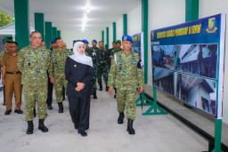 Gubernur Khofifah Puji Sinergi "Nyekrup" Pemprov Jatim dan Kodam V/Brawijaya dalam Sukseskan Program Nasional
