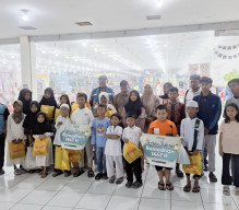 Wujudkan Senyum Hari Raya, Kolaborasi Karang Taruna dan Nurul Hayat Ajak Puluhan Anak Yatim Belanja Baju Lebaran