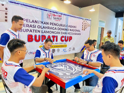 Tepis Stigma Negatif, Bupati Yes Buka Kejuaraan Domino Perdana di Lamongan