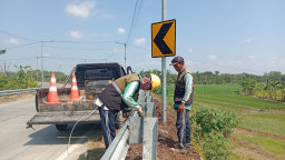 Baut Jembatan Bojonegoro–Blora Dicuri Jelang Lebaran, PUBM Lakukan Pengamanan Darurat