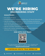 Gressmall Gresik Buka Lowongan Engineering Staff, Simak Kualifikasinya