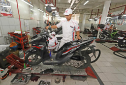 Motor Usai Mudik Tetap Prima, MPM Honda Jatim Bagikan 7 Tips dan Promo Servis Spesial