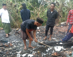 Rumah Pasangan Lansia di Jember Ludes Terbakar Saat Lebaran