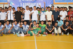 Siapkan Generasi Emas, Pemkab Lamongan Dukung Liga Futsal Pelajar dan Mahasiswa 2026