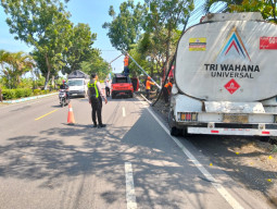Detik-detik Truk Tangki Lepas Kendali di Jalur Bojonegoro-Babat, Ini Kata Polisi
