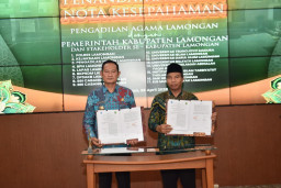 Tekan Angka Perceraian, Pemkab Lamongan Teken MoU Lintas Sektor Perkuat Ketahanan Keluarga