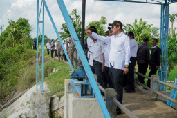 Lawan Ancaman El Nino, Kementan dan Pemkab Lamongan Masifkan Pompanisasi di Lahan Tadah Hujan