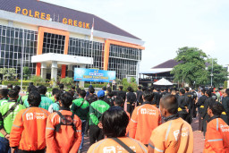 Kapolres Gresik Pimpin Apel “Sabuk Kamtibmas”, Perkuat Kolaborasi Jaga Keamanan Daerah