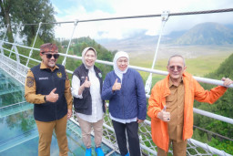 Groundbreaking Jalan Lingkar Kaldera Tengger, Khofifah Wujudkan Akses Wisata Bromo yang Terpadu dan Berkelanjutan