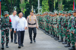 Bupati Gresik Pimpin Pembukaan TMMD ke-128, Fokus RTLH hingga Infrastruktur Desa