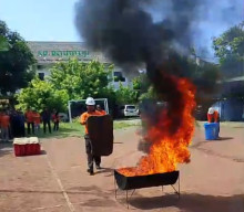 Bogasari Latih Warga Sidoarjo Tangani Kebakaran, Perkuat Kesiapsiagaan Lingkungan