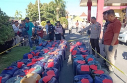 Tujuh Pelaku Penyalahgunaan BBM Bersubsidi Diamankan Polres Pasuruan