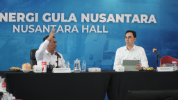 Kunjungan Mentan ke PT SGN Perkuat Swasembada Pangan