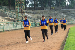 Tes Kesemaptaan Jasmani Semester I 2026, Polres Gresik Jaga Kebugaran Personel